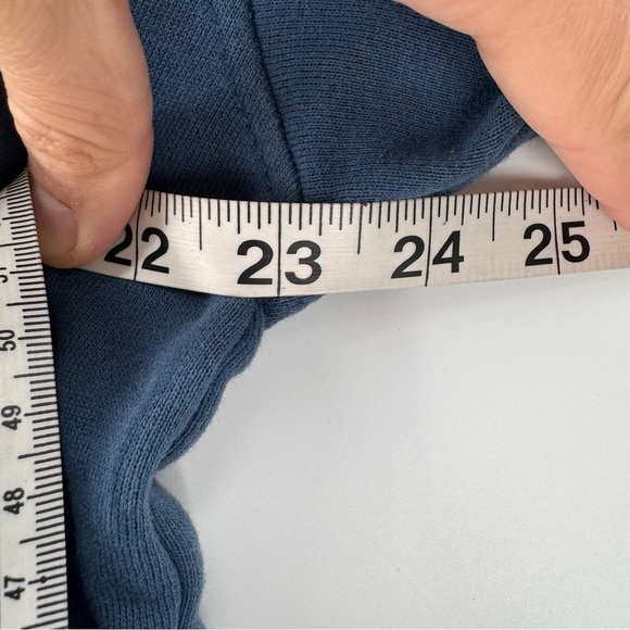 Vie+Riche Blue Angel Cotton Sweatshirt Large - Picture 7 of 7